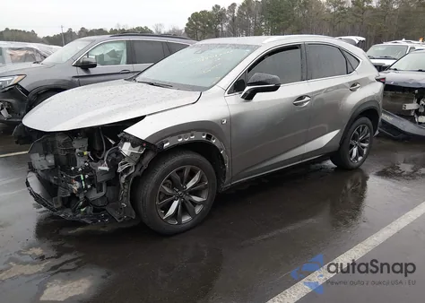 2018 Lexus Nx 300 F Sport z USA, uszkodzony, nr VIN JTJYARBZXJ2093547
